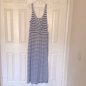 Old Navy Striped Maxi Dress Size Large
